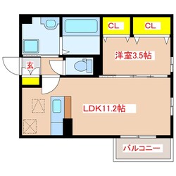 Ｙｕｍｅｒｕ　Ⅰの物件間取画像